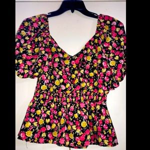 Floral blouse